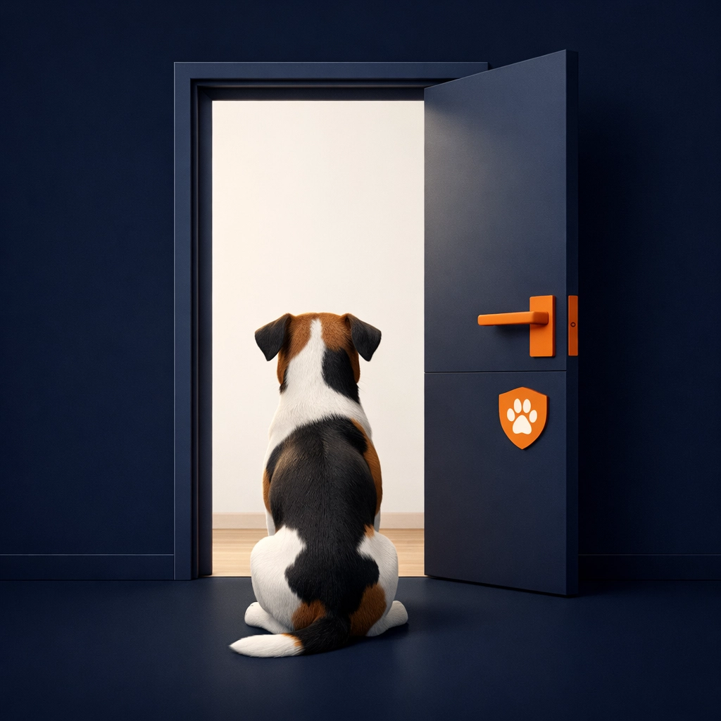 How To Stop a Dog From Running Out The Door