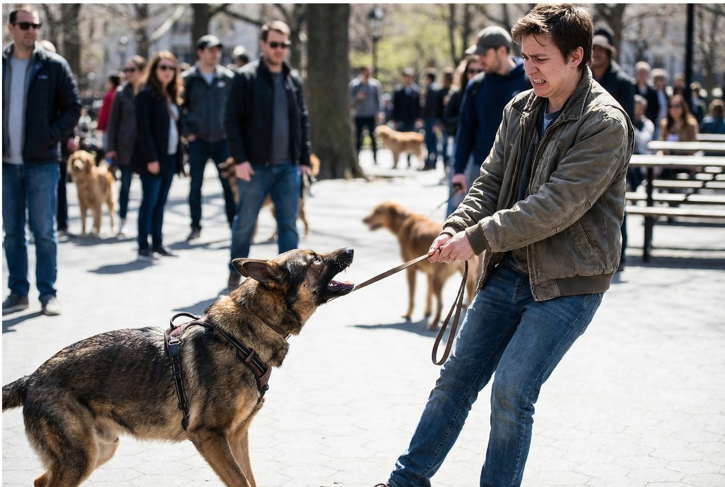 Online Dog Training for Reactive Dogs